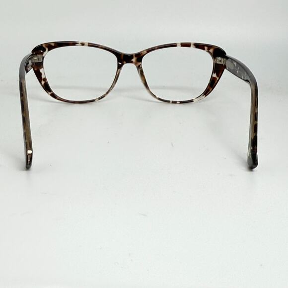 zenni eyeglasses women Brown Multicolor Tortoise Full Rim H18876 - Picture 3 of 7